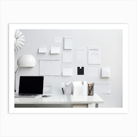 Office Desk 1 Art Print