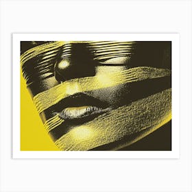 Woman'S Face 51 Art Print