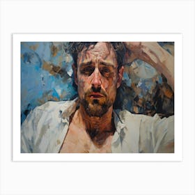 Portrait Of A Man 6 Art Print