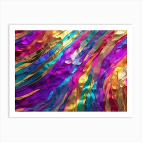 Abstract Painting 674 Art Print