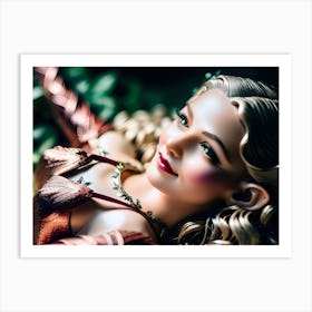 Elven Hollywood Glam Art Print