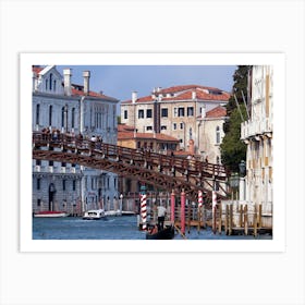 Venetian Bridge - Anton Maliar art photo Italy Italian photography travel Venice Art Print