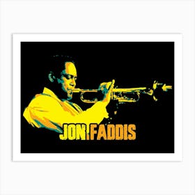 Jon Faddis American Jazz Trumpet Player Art Print