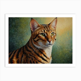 Bengal Cat 2 Art Print