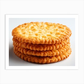 Stack Of Biscuits Art Print