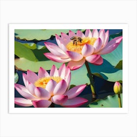 Lotus Flower 3 Art Print