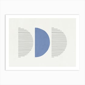 Abstract Art - Bl06 Art Print