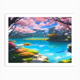 Sakura Blossoms 6 Art Print