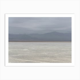 Salt Lake In Africa Art Print