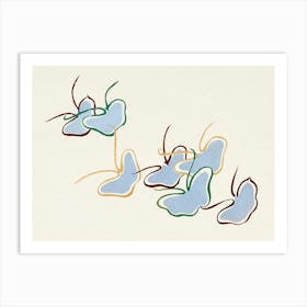 Japanese Butterfly, Cho Senshu (3) 1 Art Print