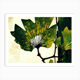 Ginkgo Leaf 2 Art Print