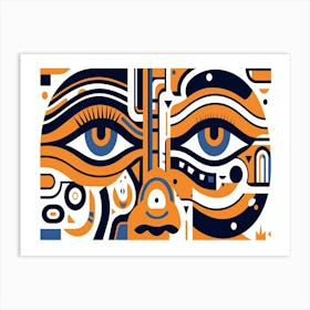 Eye Of The Tiger 9 Art Print