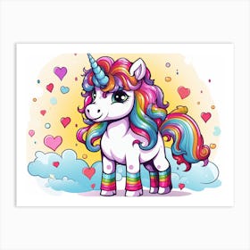 Unicorn Art Print