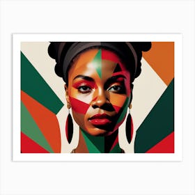 African Woman Art Print