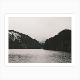 Moody Lake Views Art Print