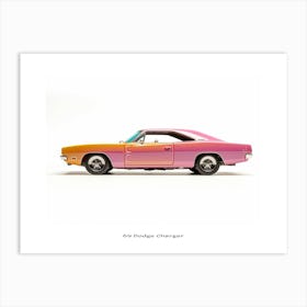 Toy Car 69 Dodge Charger Poster Art Print