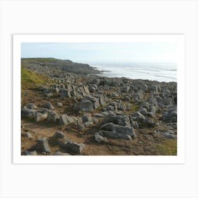 Rock Formations 1 Art Print