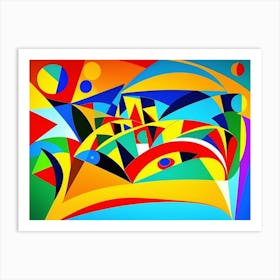 Abstract Painting 9 Art Print