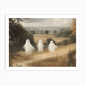 Ghosts In The Field Art Print