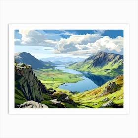 Lake District Art Print