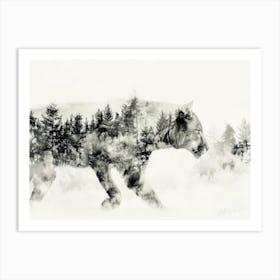 Wild Cat Mirage - Wild Cat Breeds Art Print