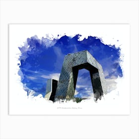 Cctv Headquarters, Beijing, China Art Print