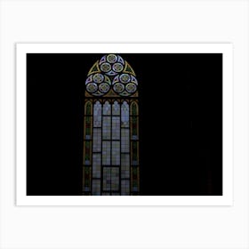 Church Window Architectural Architecture Cathedral Art Print