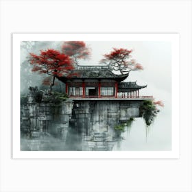 Chinese House Art Print