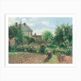 Claude Monet'S Garden Art Print