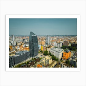 Skyscrapers in the center of Milan Art Print