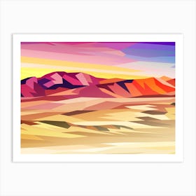 Desert Day Art Print