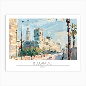 Belgrad Art Print