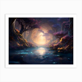 Fairytale Forest 6 Art Print