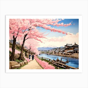 Cherry Blossoms 1 Art Print