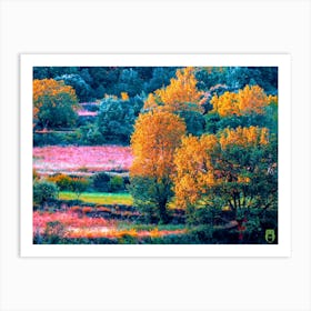 Autumn In The Countryside 20230815193928pub Art Print