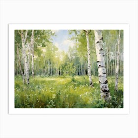 Birch Trees 4 Art Print