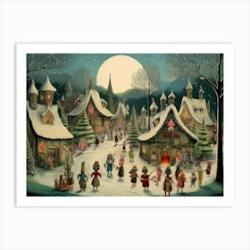 Village 4 Art Print