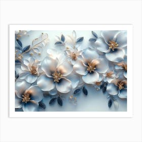 Flowers Wall Art Art Print