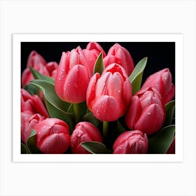 Red Tulips Art Print