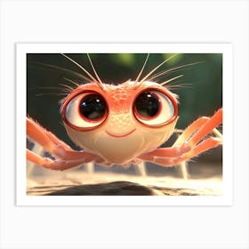 Spider With Big Eyes Art Print