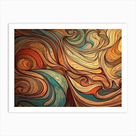 Abstract Background 1 Art Print