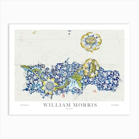 William Morris Prints Kennet Landscape Botanical Vintage Art Print