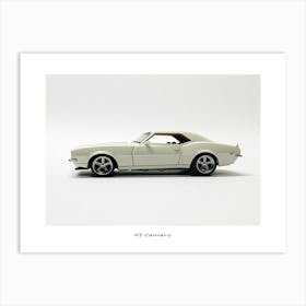 Toy Car 67 Camaro White Poster Art Print