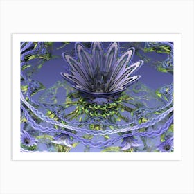 Purple Flower Art Print