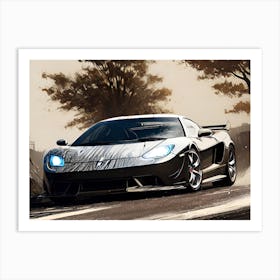 Need For Speed 66 Art Print