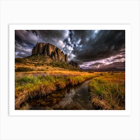 Stormy Sky Art Print