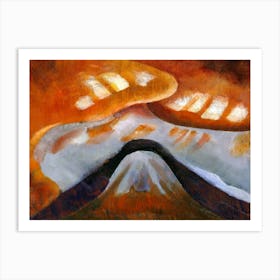 Mushroom Painting 1 Art Print