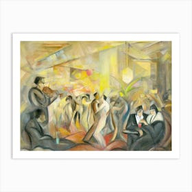 Parísien Cafe by Zolo Palugyay (1930) Art Print