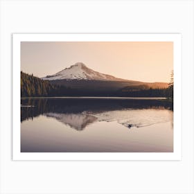 Sunrise At Mount Hood Art Print