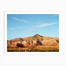 Ghost Ranch Sunset on Film Art Print